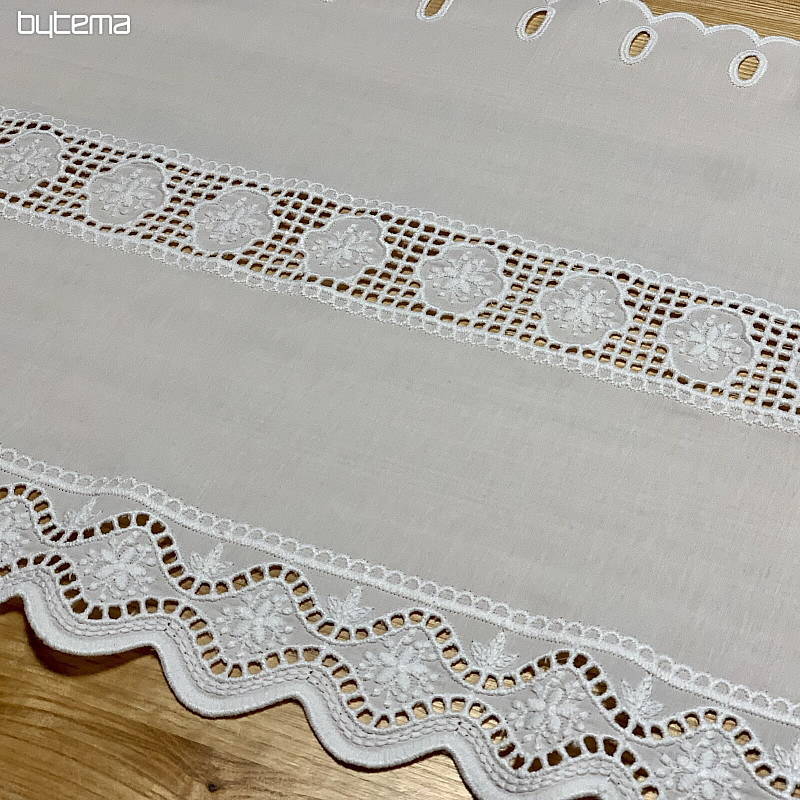Vitražna zavjesa V 291 bijela