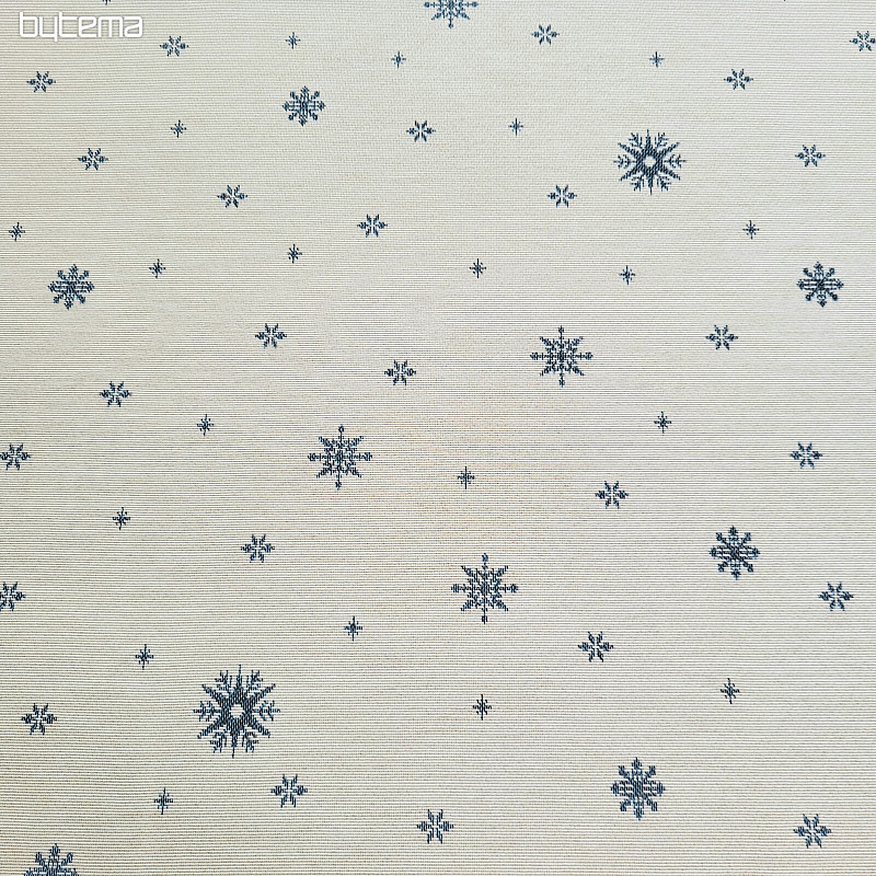 Tapiserija tkanina SOFT FLAKE PLAVA