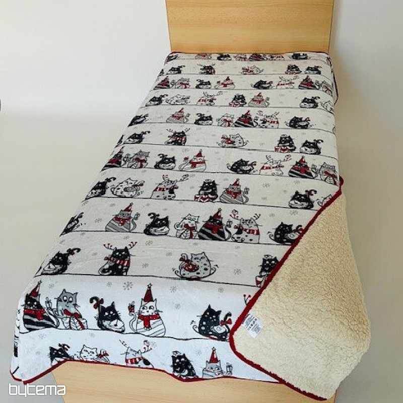 Deka s printom ovaca - mačke