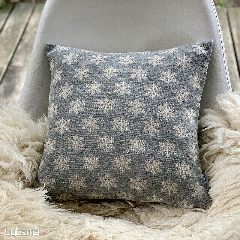 Luksuzni ukrasni pokrov FLAKES GREY A