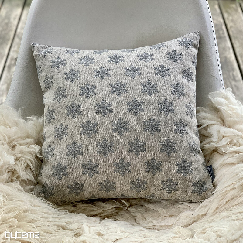 Luksuzna dekorativna navlaka FLAKES GREY B