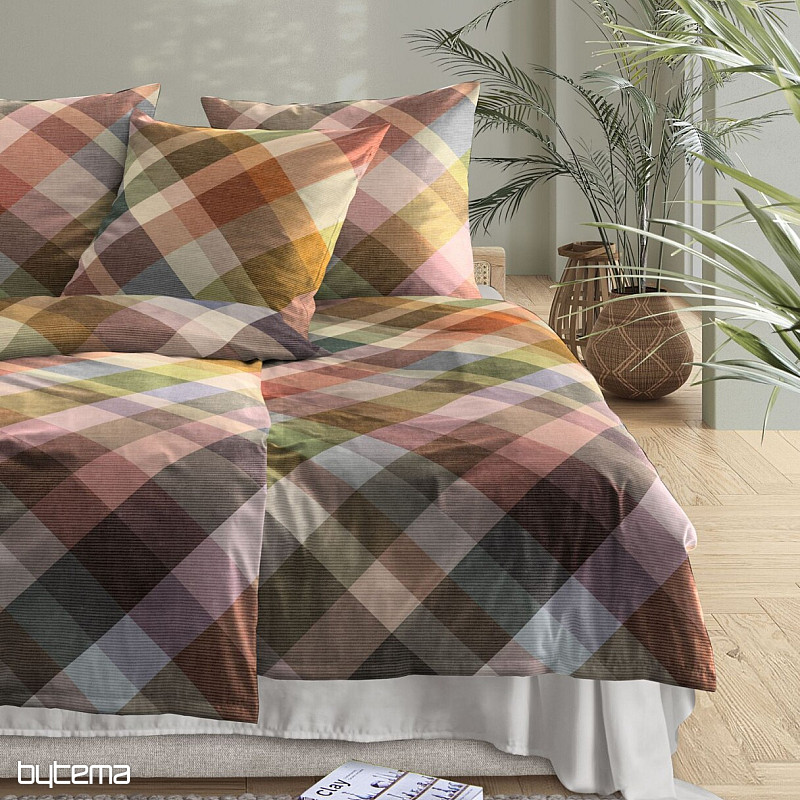 Luksuzna flanelska posteljina IRISETTE ZOBEL 8631-90 MULTI
