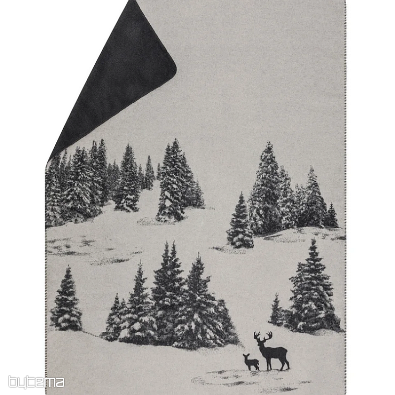 Deka DF SAVONA SNOWY DEER siva