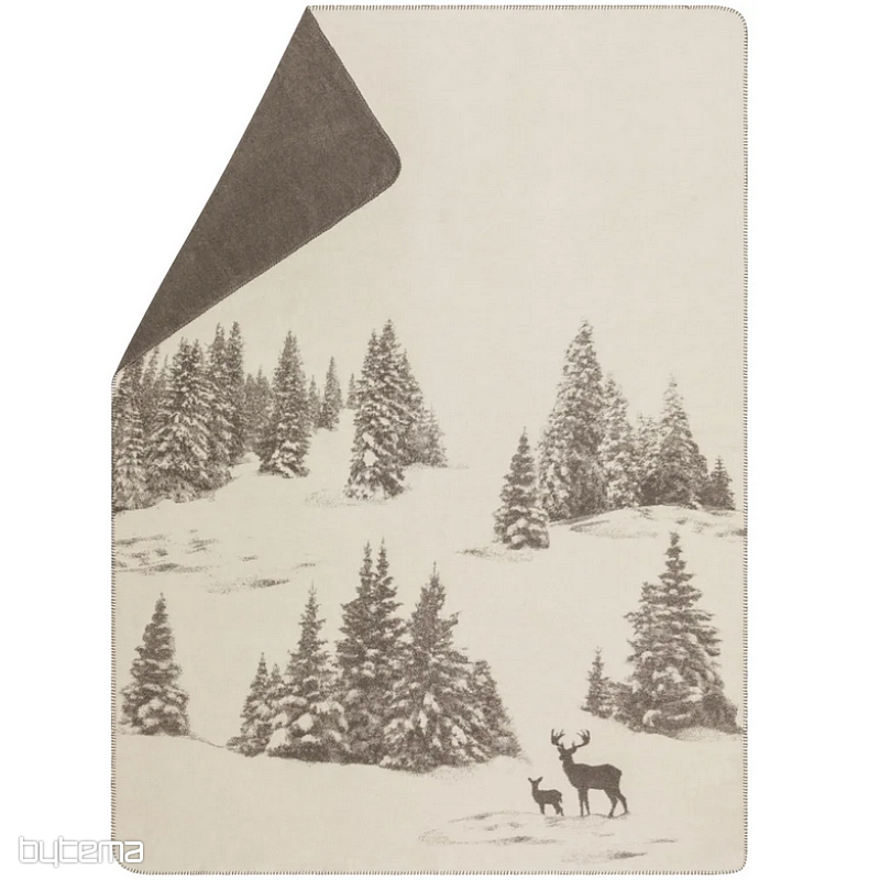 Deka DF SAVONA SNOWY DEER krem