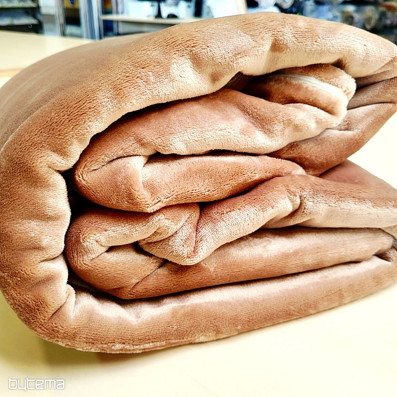 Posteljina od mikroflanela ČOKOLADA