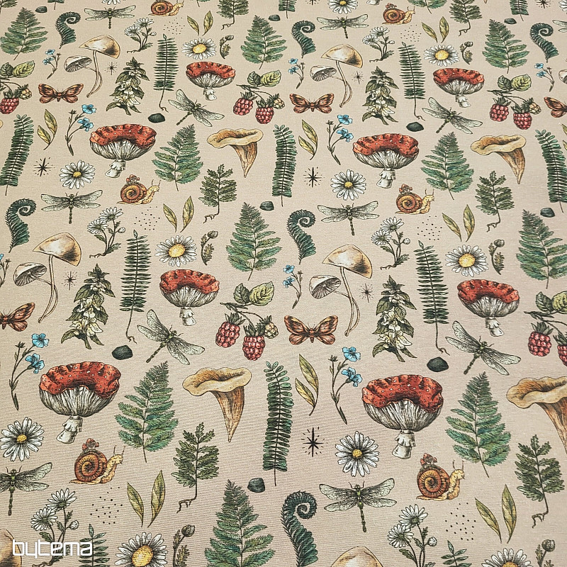 Dekorativna tkanina JESEN U ŠUMI