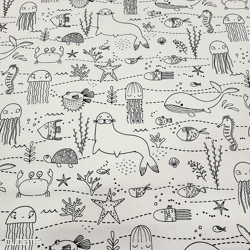 Tkanina za slikanje PODVODNI SVIJET