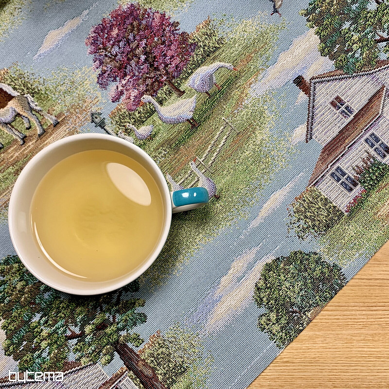 Tapiserijski stolnjak i šal VENKOV