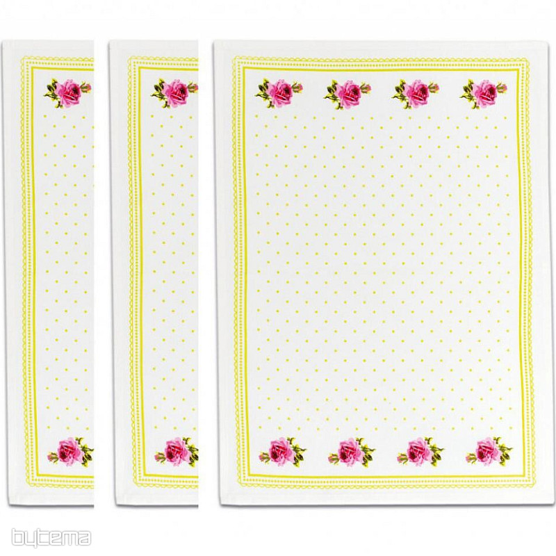 BAKINI ručnici ružičasto zelene boje