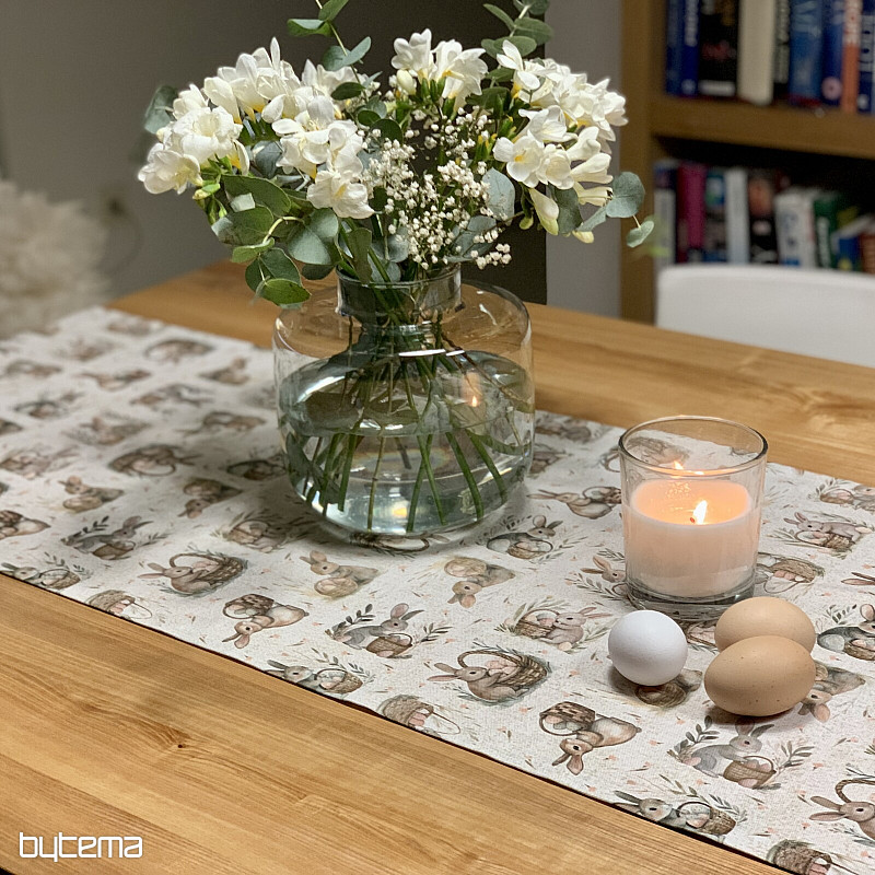 Uskrsni stolnjak KOKOŠI I JAJA