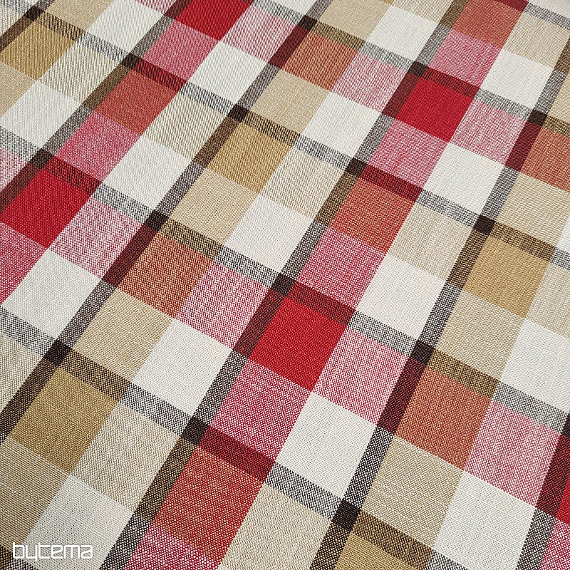 Dekorativna tkanina ATILA CRVENA