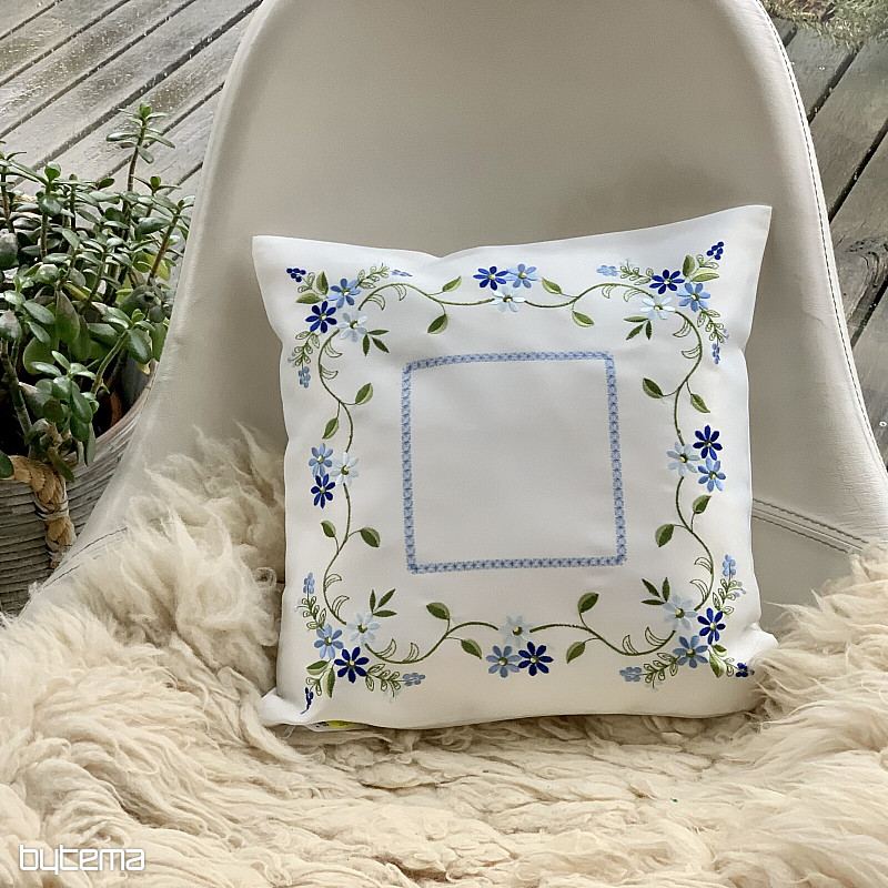 Vezeni ukrasni pokrov ZABORAVLJENI CVIJET