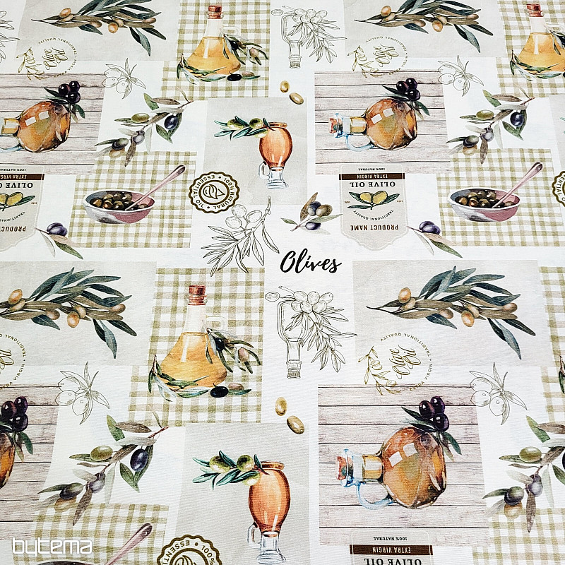 Dekorativna tkanina MASLINE PICUAL