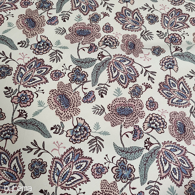 Pamučna tkanina CVIJEĆE BOHO