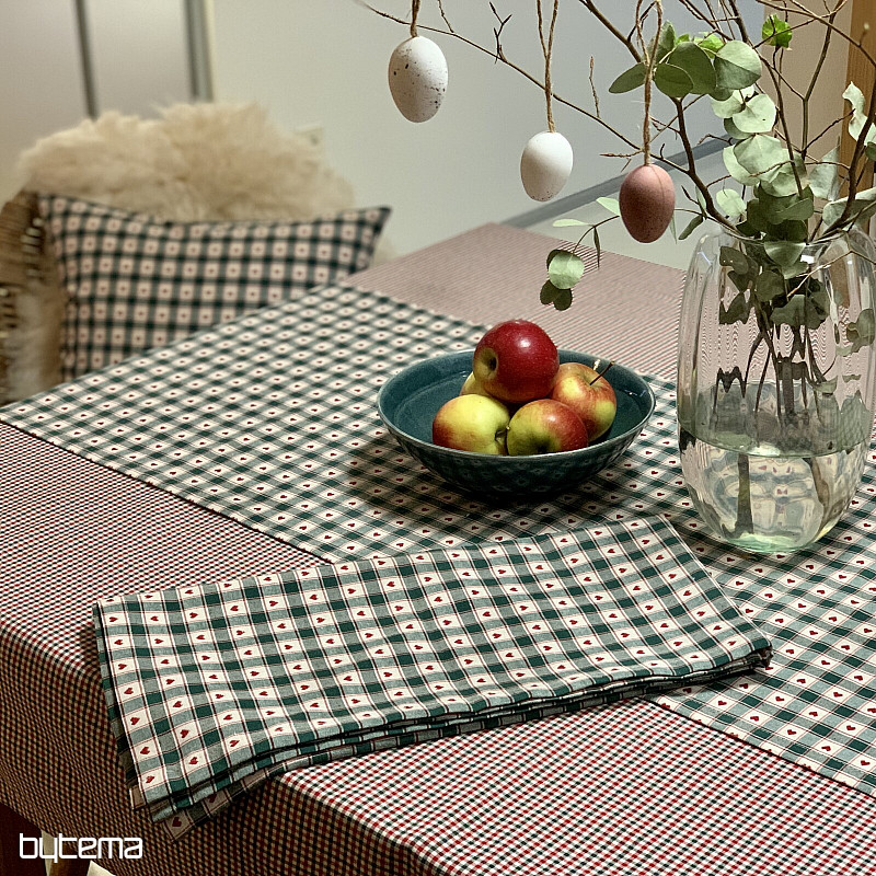 Stolnjak i šal MAXI CORET zeleni