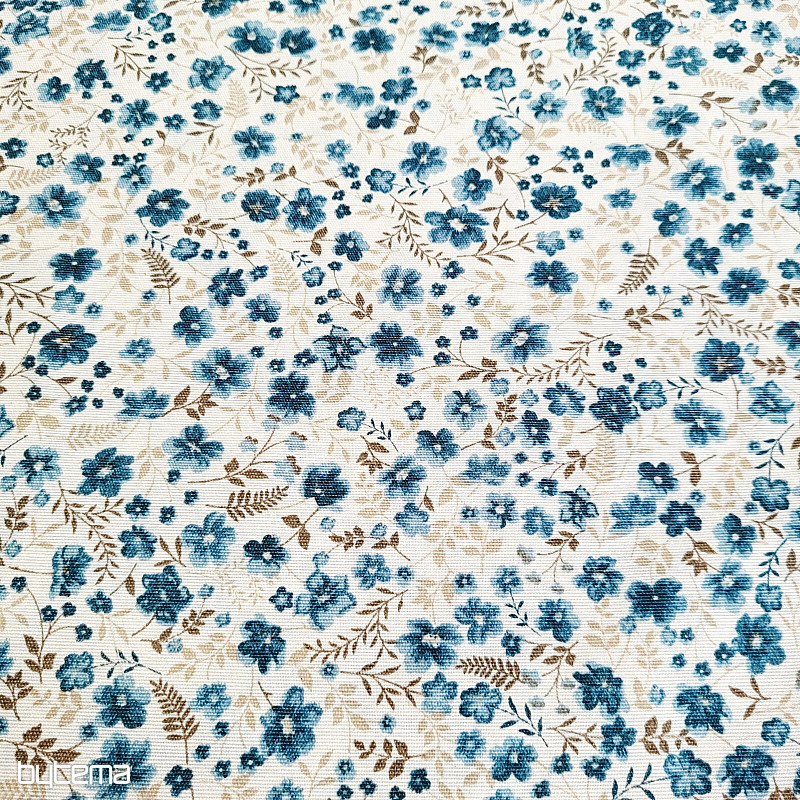 Dekorativna tkanina CIRI petrolej