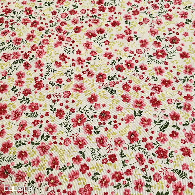 Dekorativna tkanina CIRI crvena