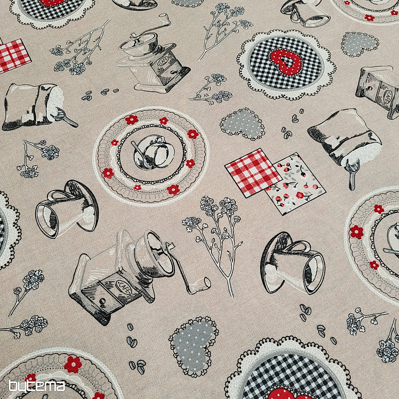 Dekorativna tkanina MIRIS KAVE