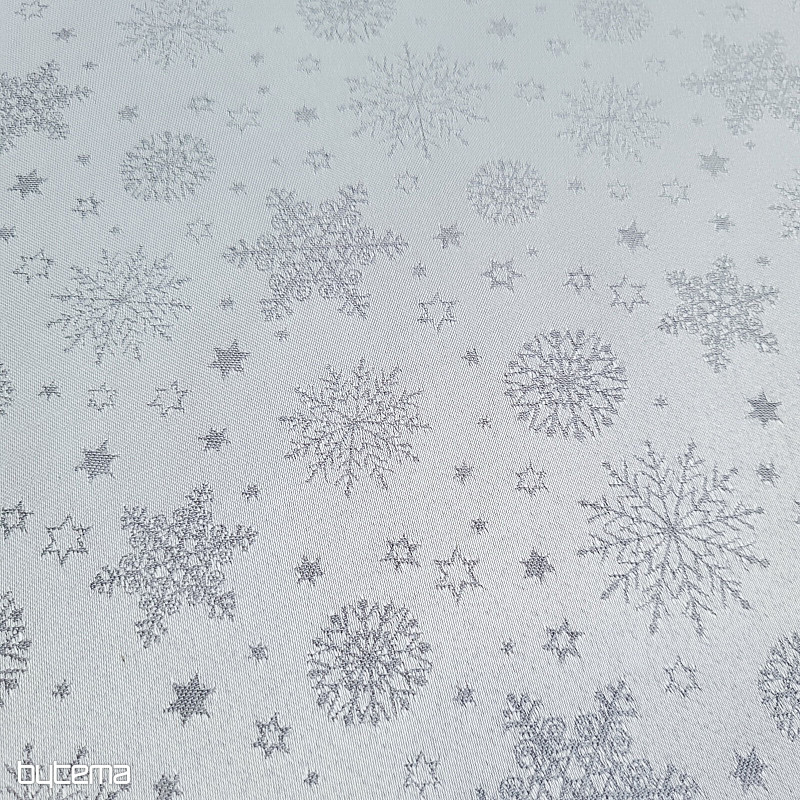 Dekorativna jednobojna tkanina FLAKES MIX GREY