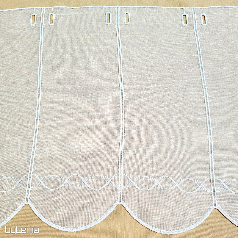 Zavjesa za vitraž GERSTER 11883 bijela