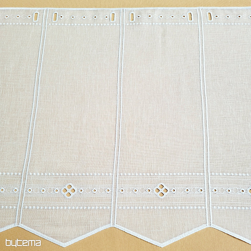 Zavjesa za vitraž GERSTER 11884 bijela