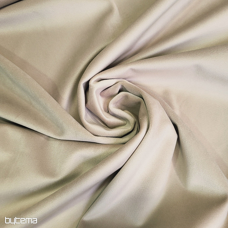 Luksuzna jednobojna dizajnerska dekorativna tkanina GERSTER 77042/0023 svijetlo bež