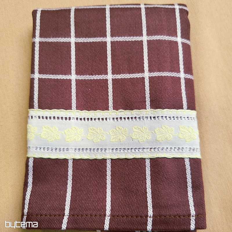 BAKINI SMEĐI RUČNICI S LISTOM