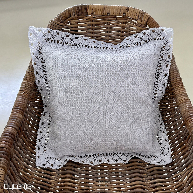 Ukrasna navlaka od čipke LACE bijela