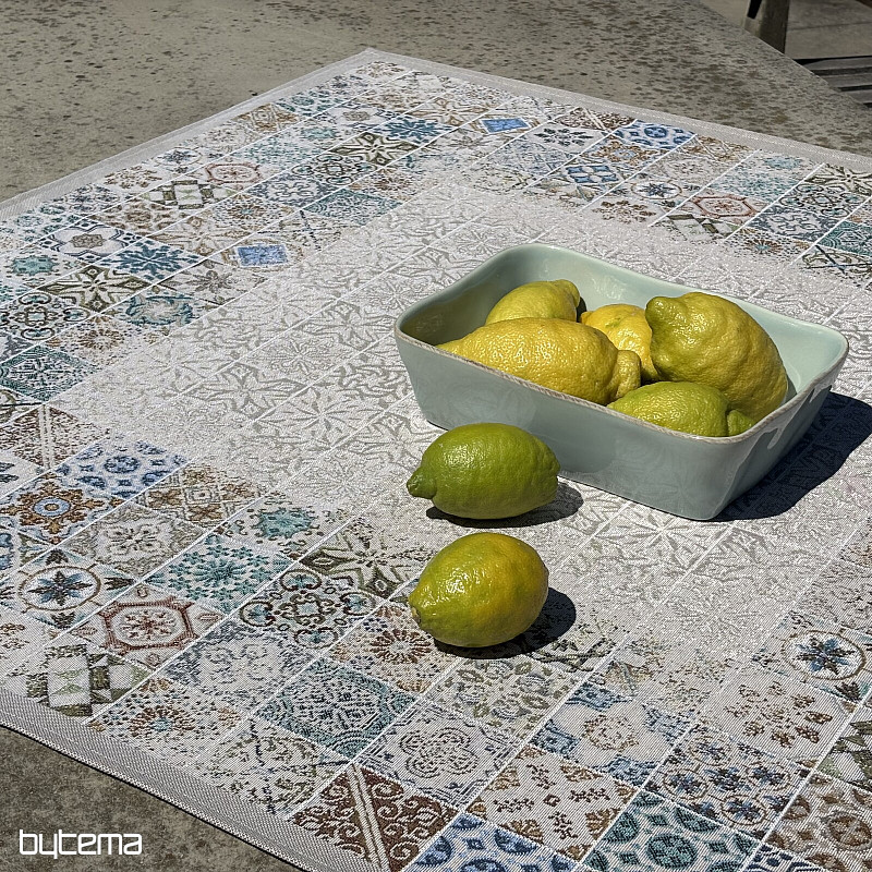 Tapiserijski stolnjak i šal VINTAGE MOSAIC