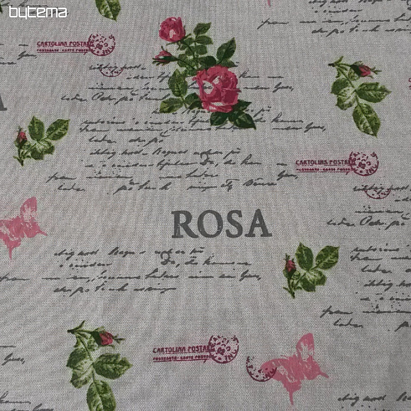 Dekorativna tkanina CLOE ROSA 280 cm