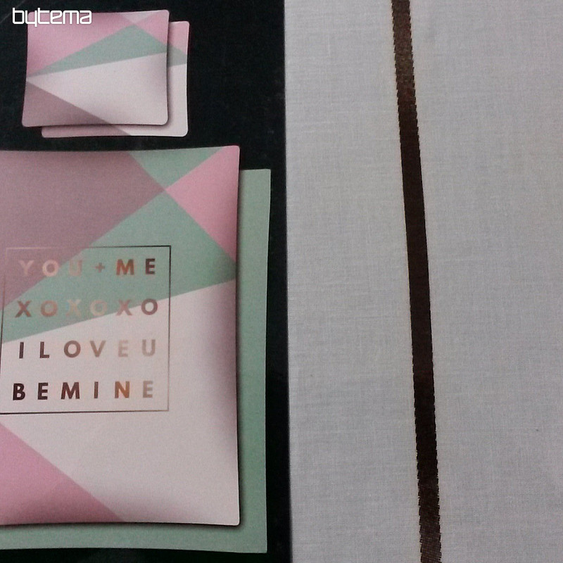 I LOVEU BEMINE pamučne posteljine