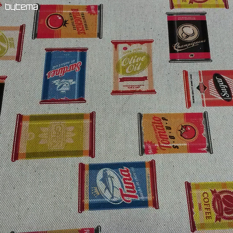 Dekorativna tkanina TINS digitalni print