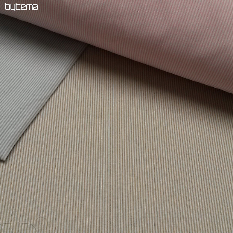 Pamučna tkanina BABY STRIPE bež
