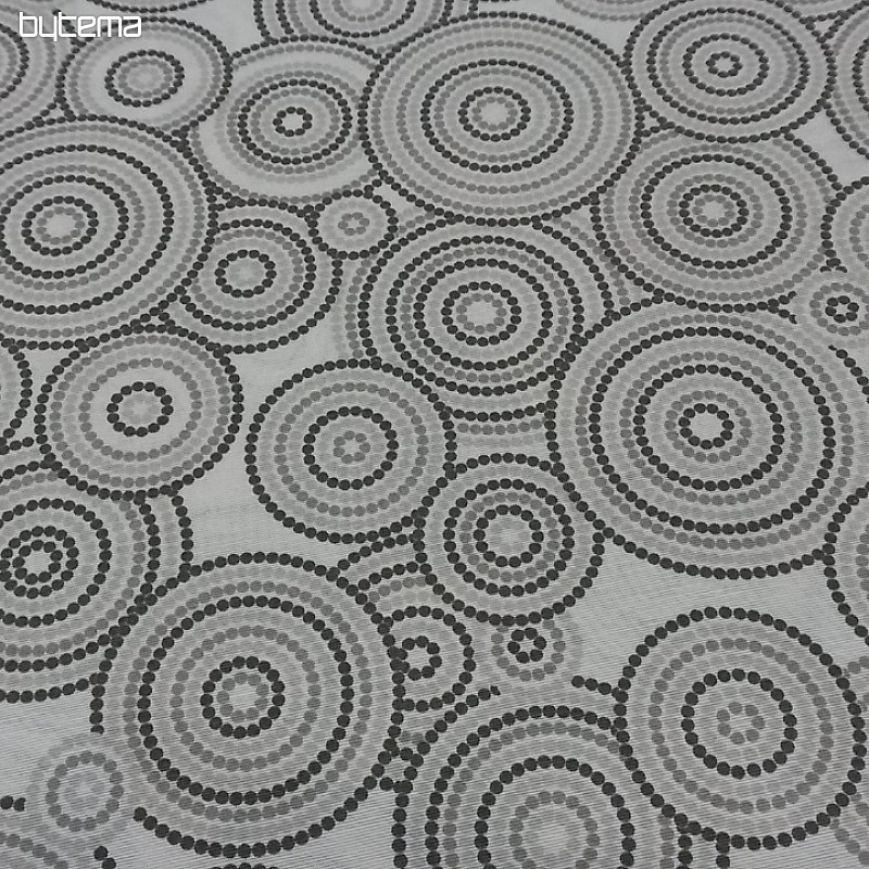 Dekorativna tkanina MANDALA ECO siva