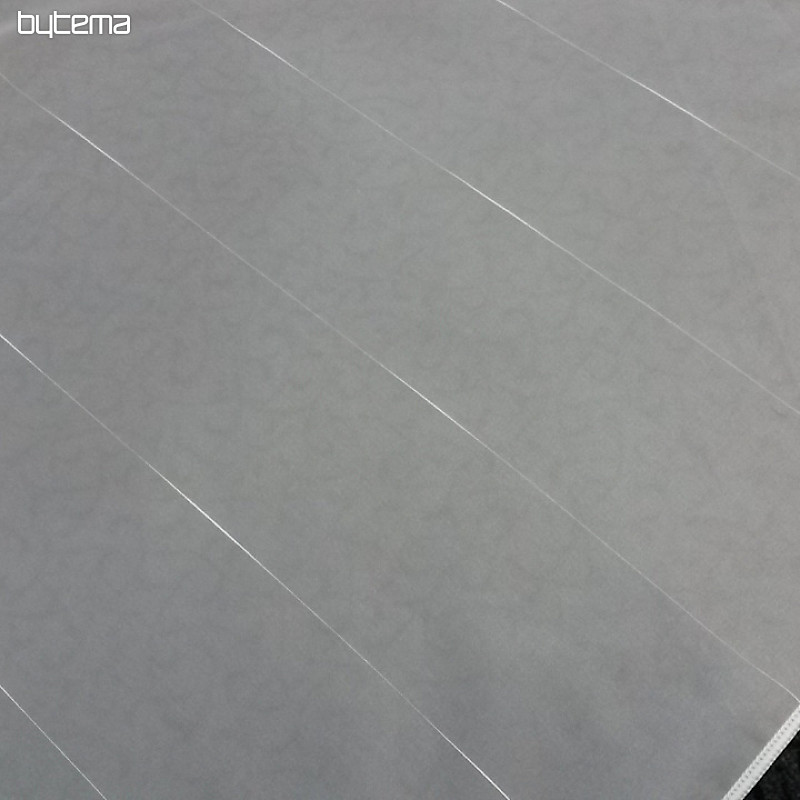 Luksuzna zavjesa GERSTER 11700 pruga bijela