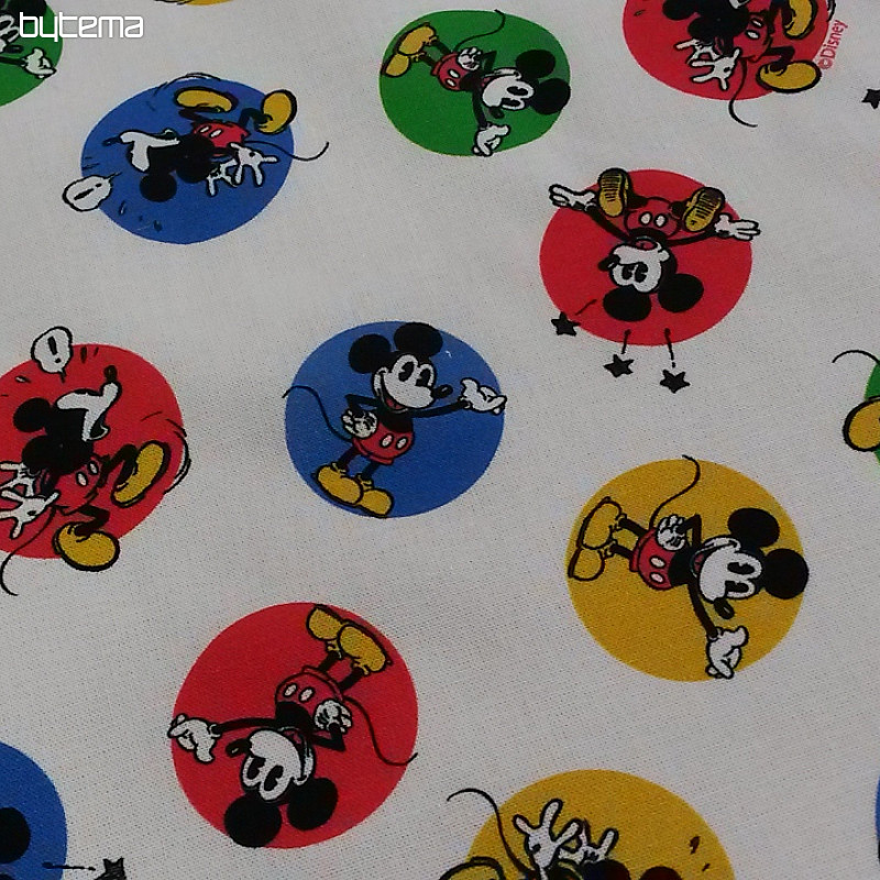 Kotači MICKEY MOUSE od pamučne tkanine