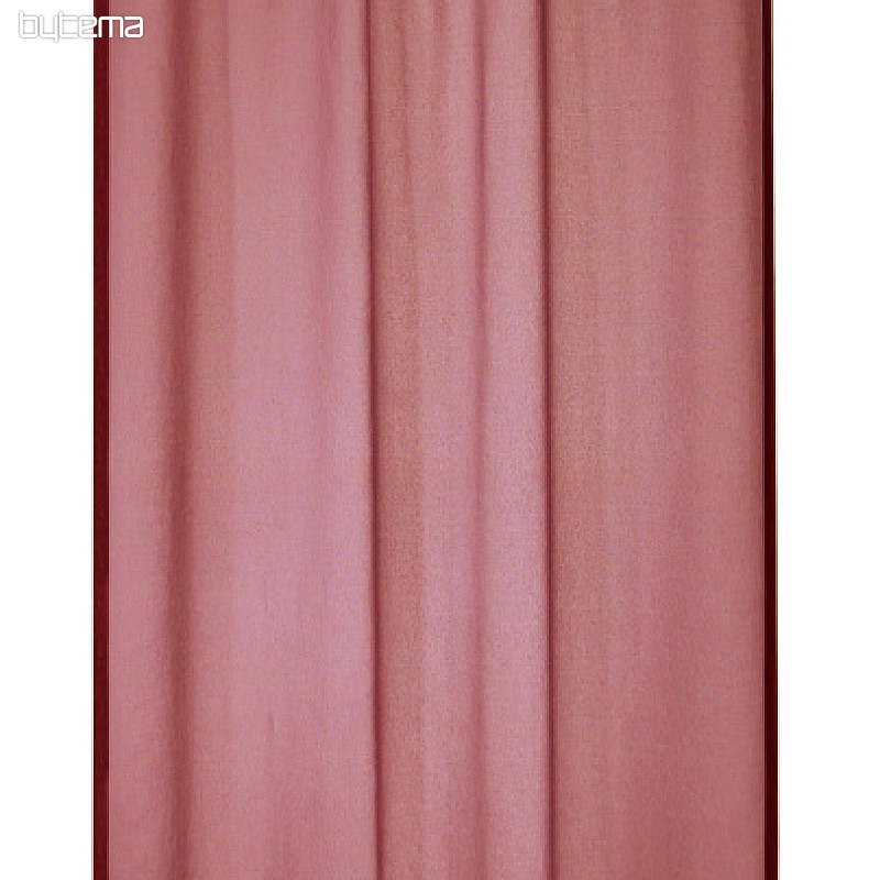 Lagana dekorativna zavjesa DIEGO terracotta 135x245