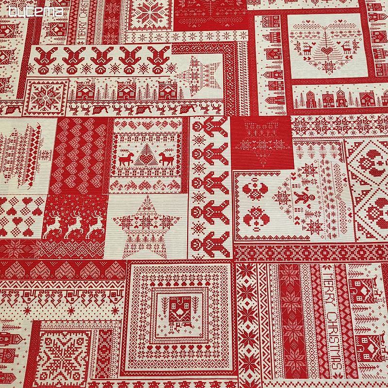Božićna ukrasna tkanina ORNAMAYO
