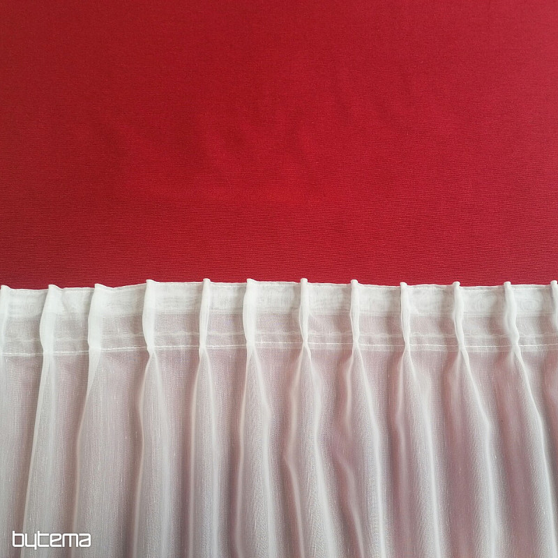 Lepršava vrpca za zavjese 8 cm, 1:1,5