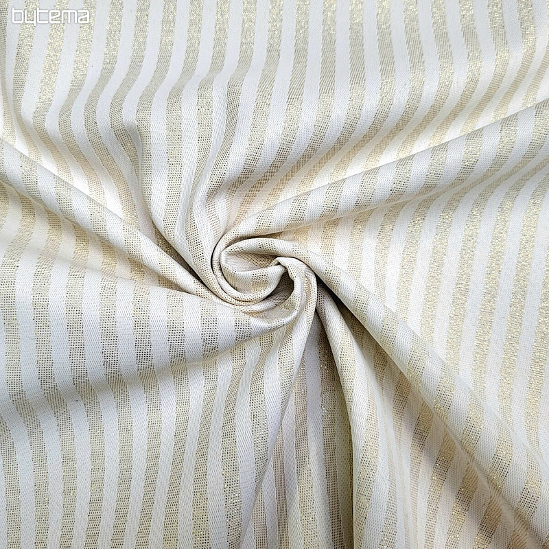 Dekorativna žakard tkanina STRIPES zlatna