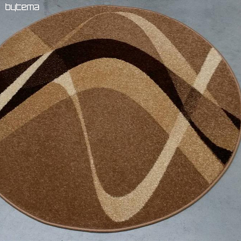 Okrugli tepih BROWN BEIGE