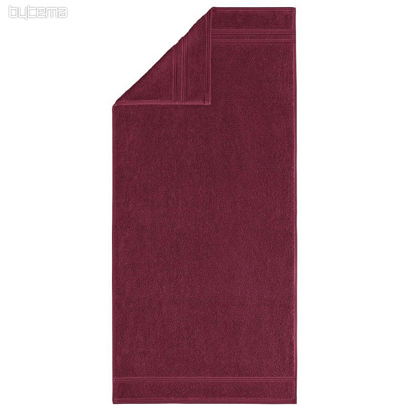 Luksuzni ručnik i badić MANHATTAN GOLD 291 bordo