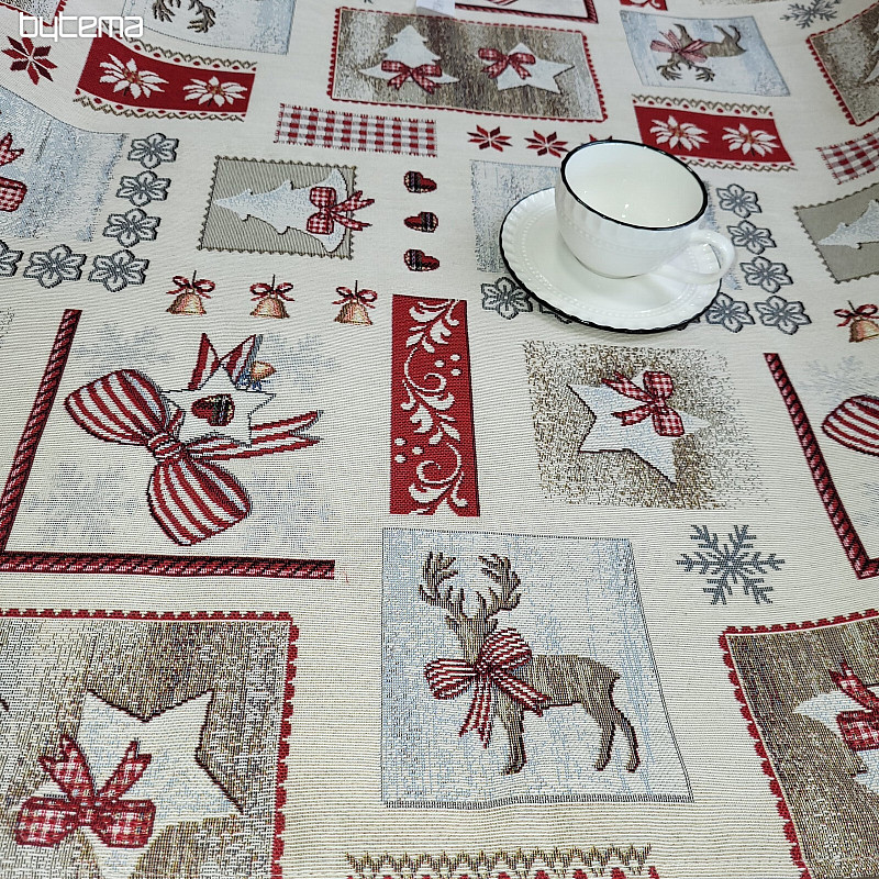 Goblen stolnjak i šal COUNTRY CHRISTMAS