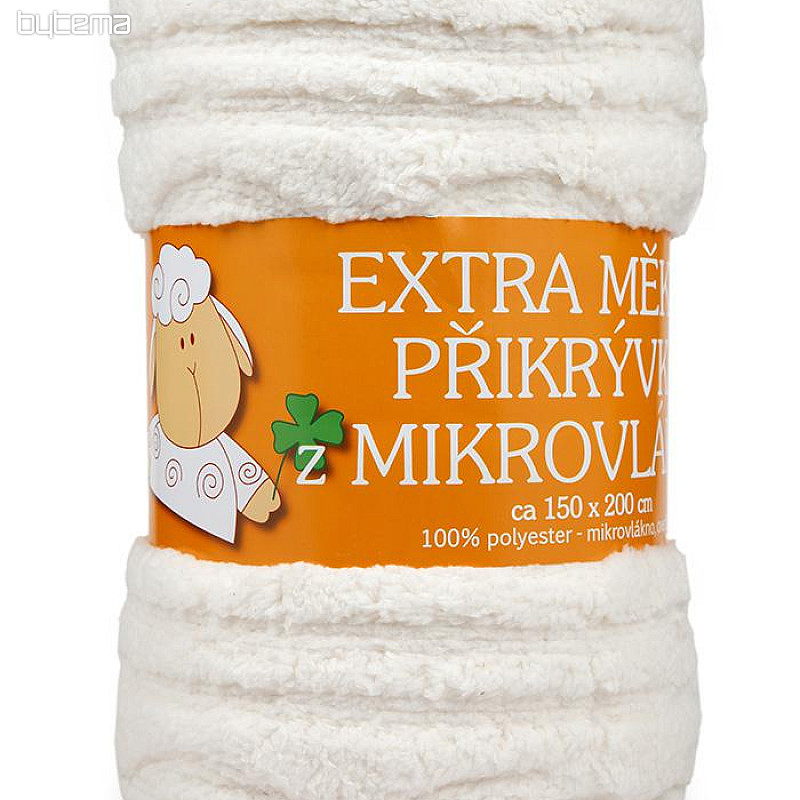 Deka od ovčje kože - 150x200 krem