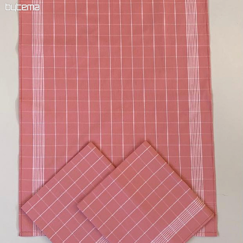Kuhinjske krpe CUBE OLD PINK 3 kom