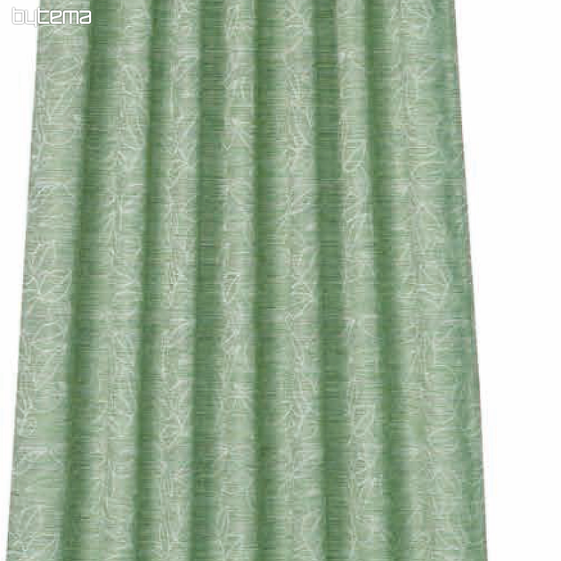 Ukrasna zavjesa FLORENTI zelena 146x245 cm