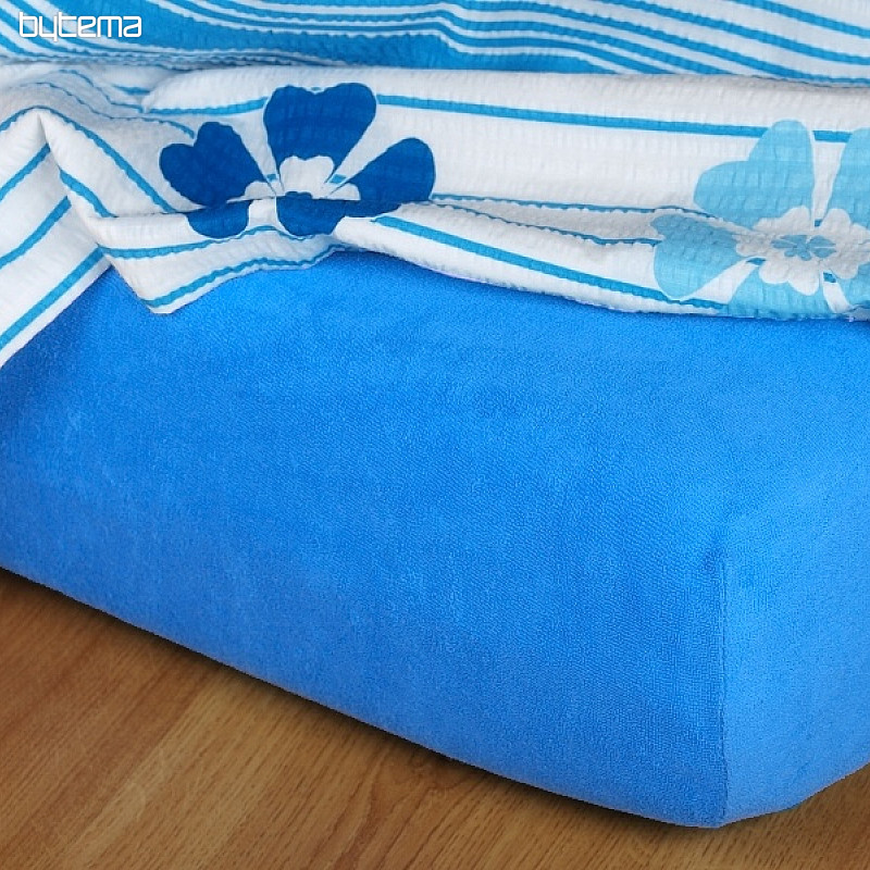 Plahta od frotira u boji DENIM