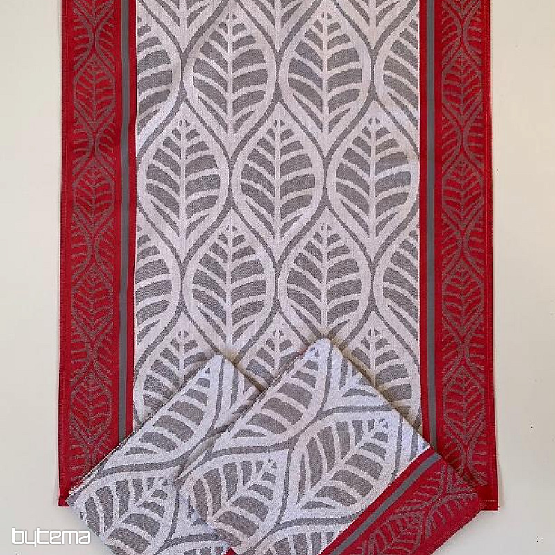 Ručnici LISTOVI CRVENI 3 kom