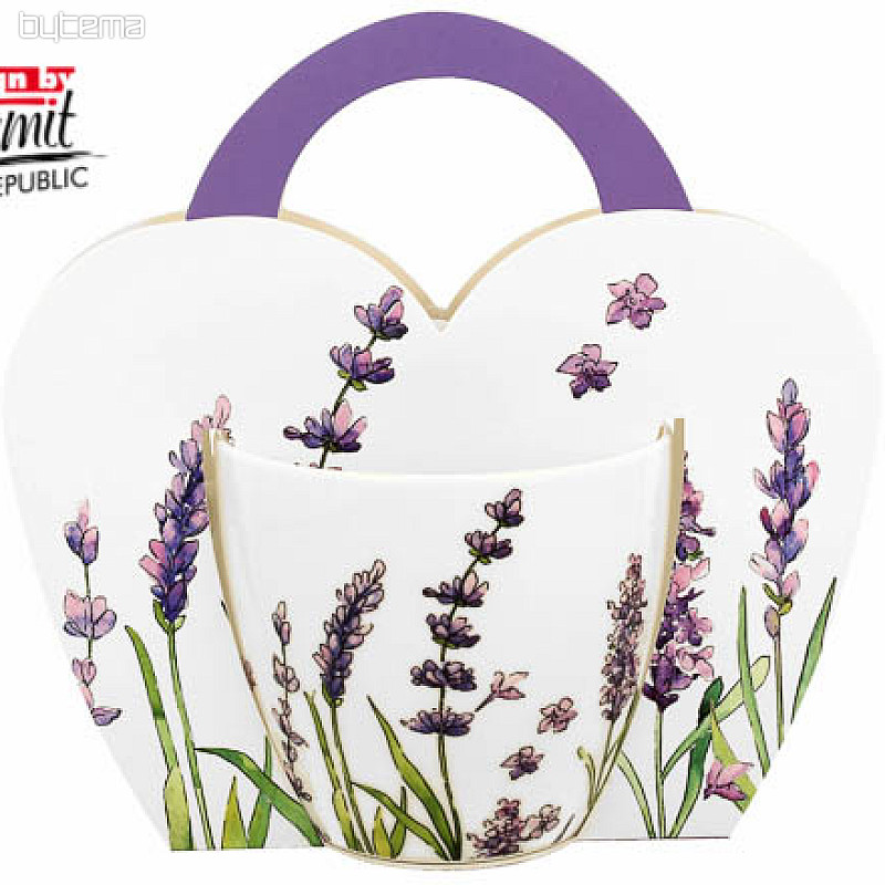 Lavanda E porculanska šalica