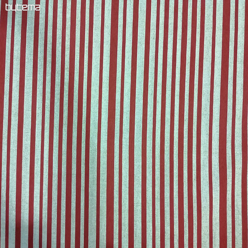Dekorativna tkanina STRIPE bordo